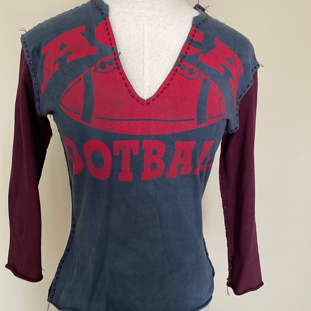 Sequined Fancy Football Top